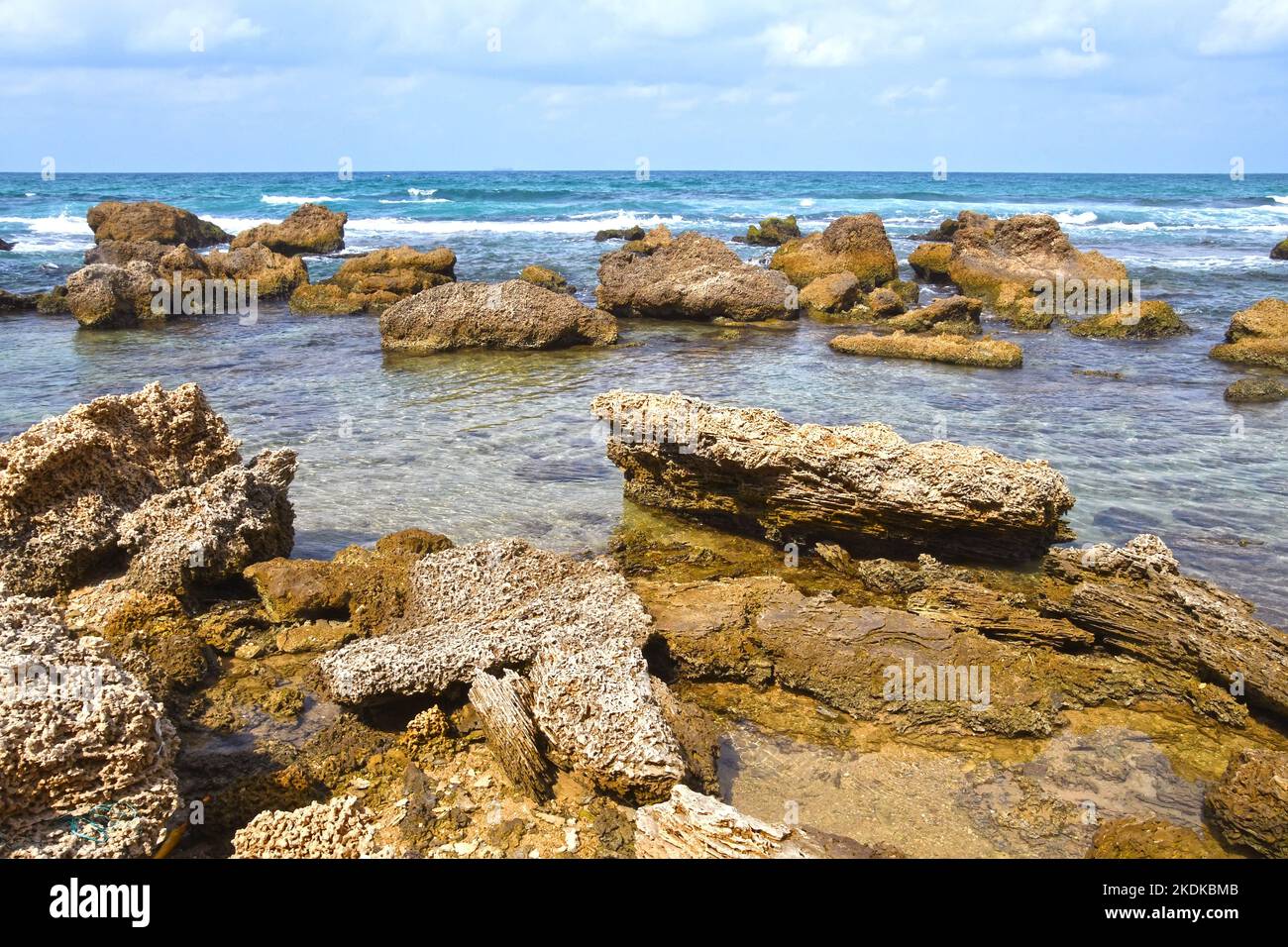 Coastal landscape rocks sea hi-res stock photography and images - Alamy