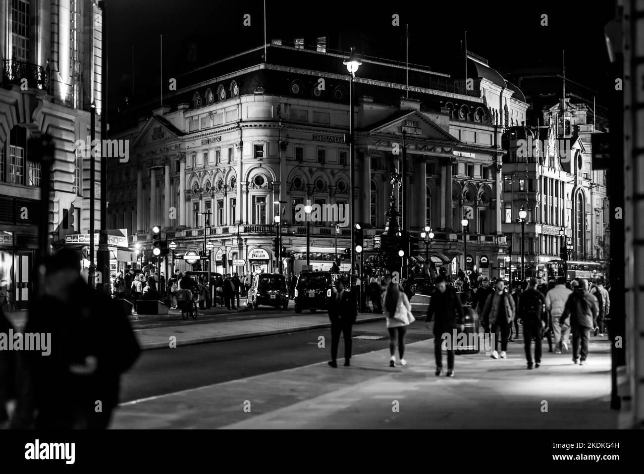 London West End at Night Stock Photo Alamy