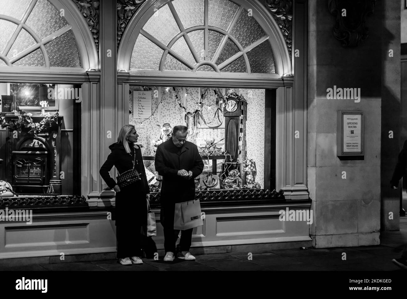 London west end at night stock photo alamy