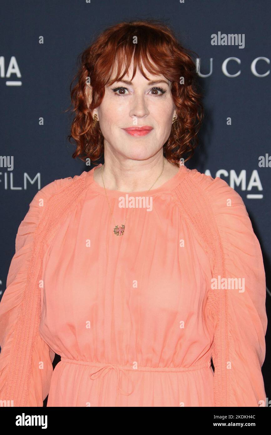 Molly Ringwald attends the 2022 LACMA ART FILM GALA Presented By Gucci