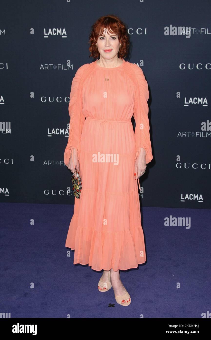 Molly Ringwald attends the 2022 LACMA ART FILM GALA Presented By Gucci