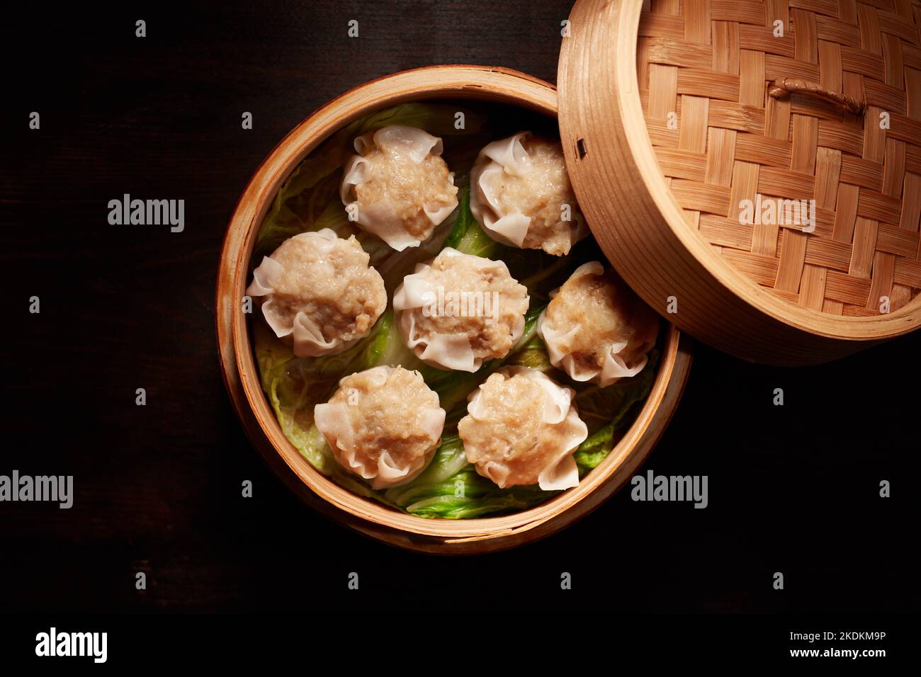 Chinese style dumplings Stock Photo