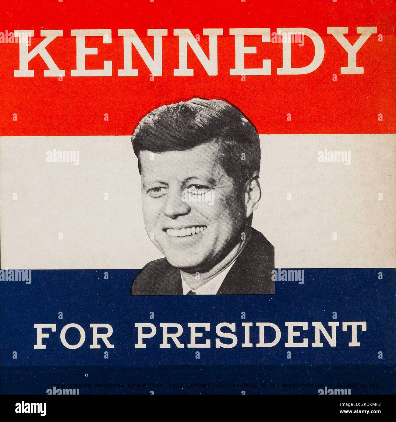 JFK Kennedy for President handbill 1960 Stock Photo Alamy
