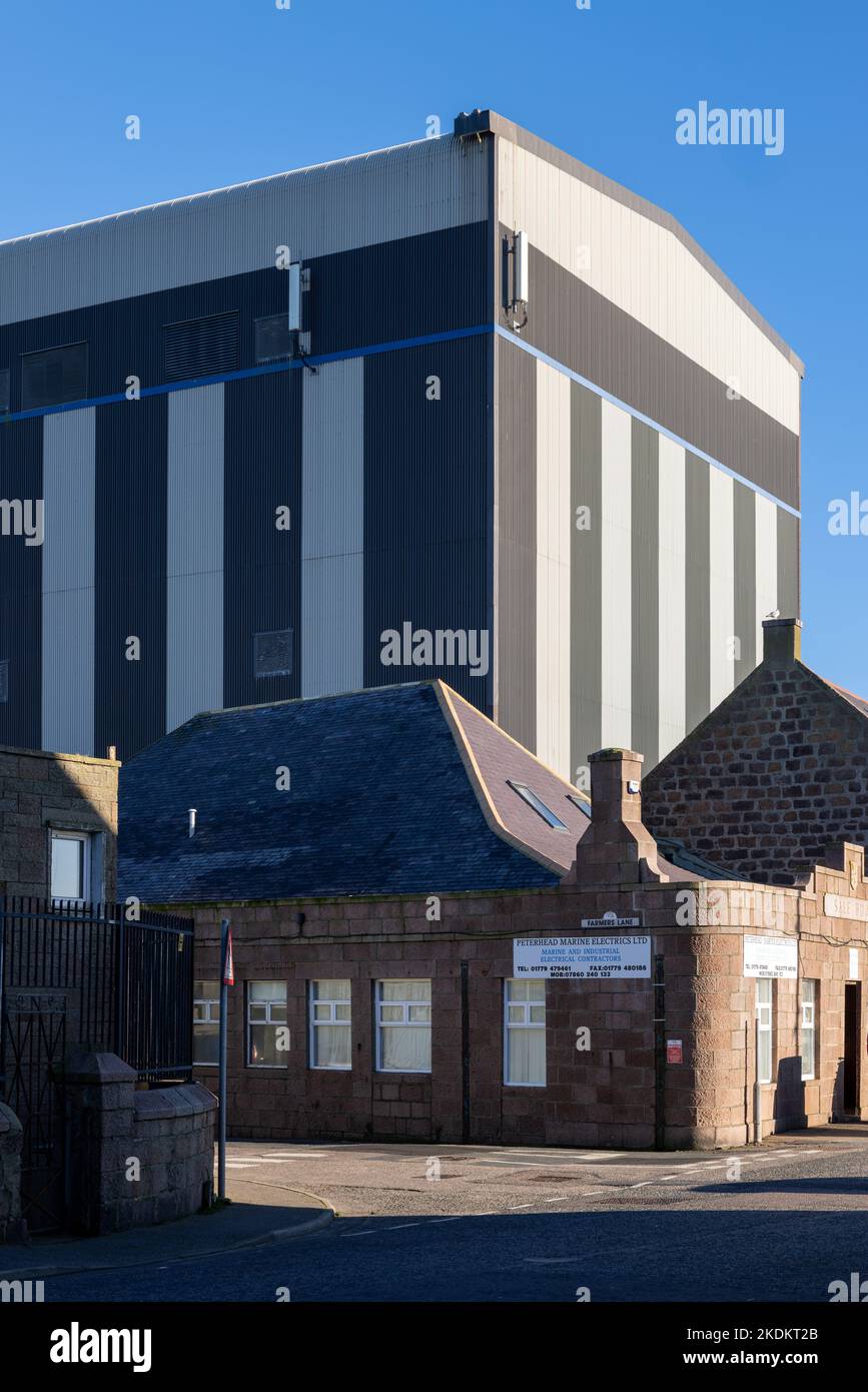 3 November 2022. Peterhead, Aberdeenshire, Scotland. This is a vie w of