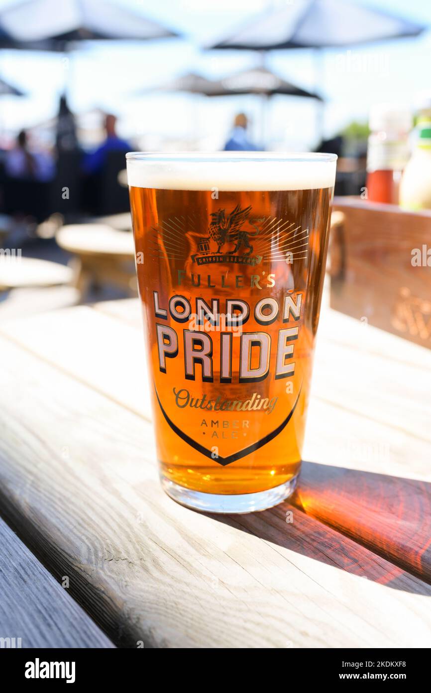 Fullers London Pride Stock Photo