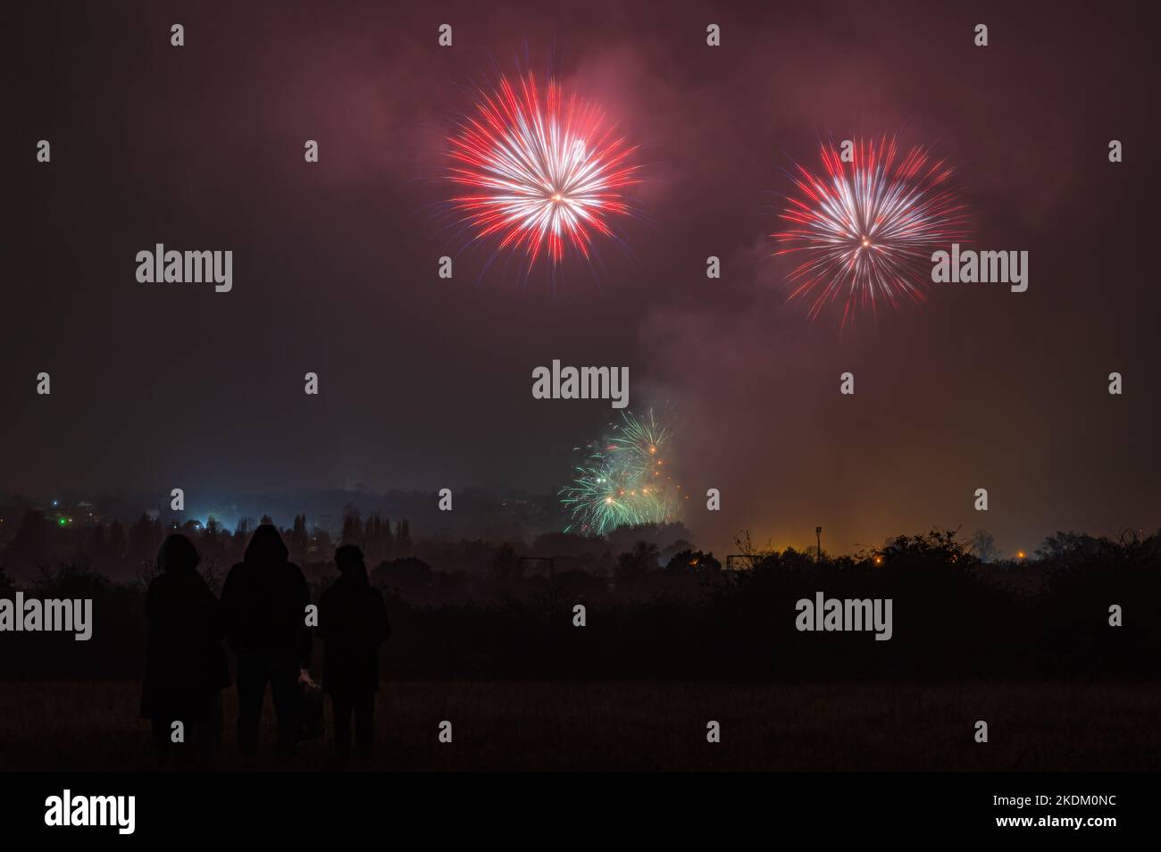 Fireworks in Colchester Castle Park taken on 5th November from