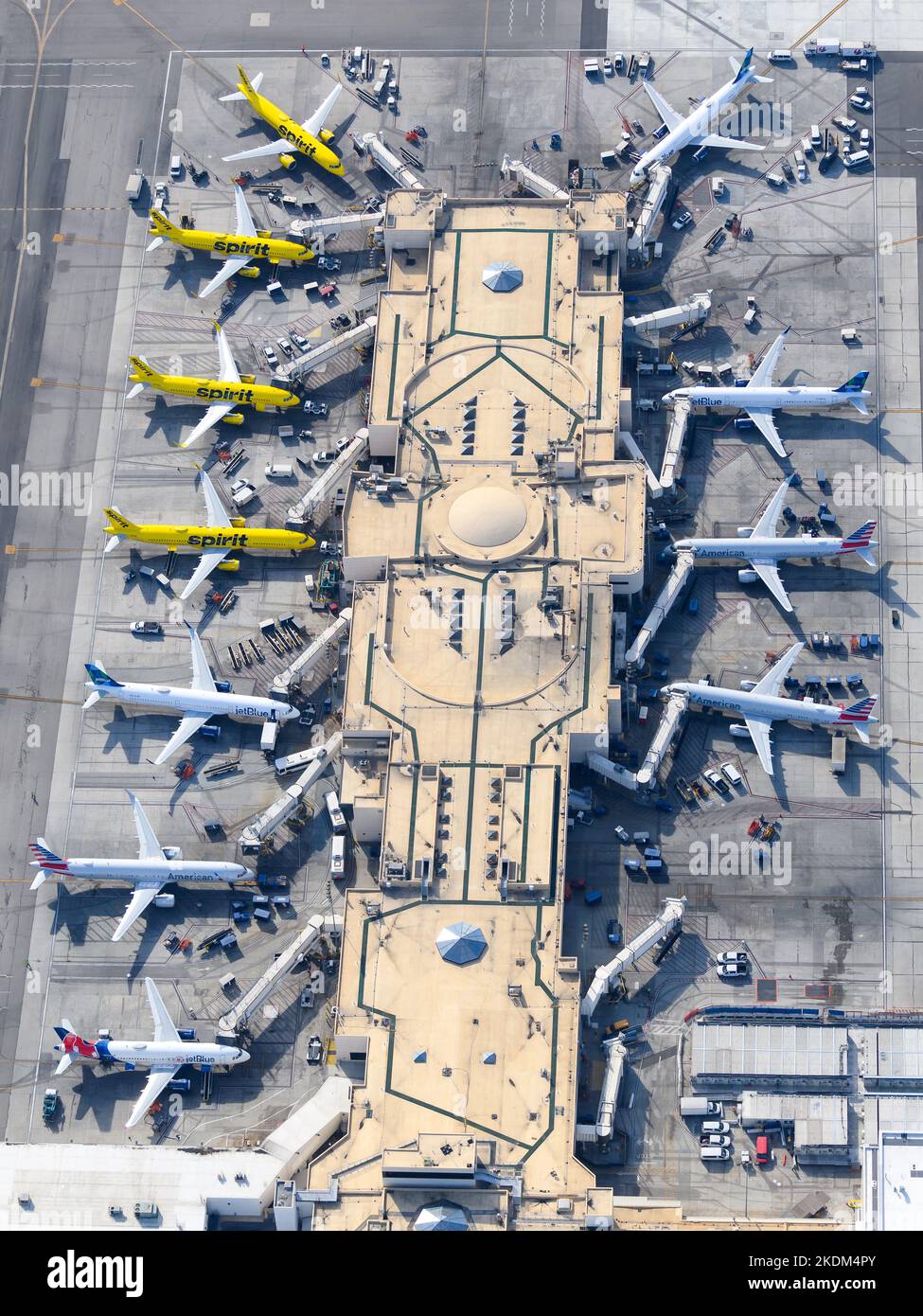 Terminal 5 at LAX Airport. Los Angeles International Airport Terminal 5