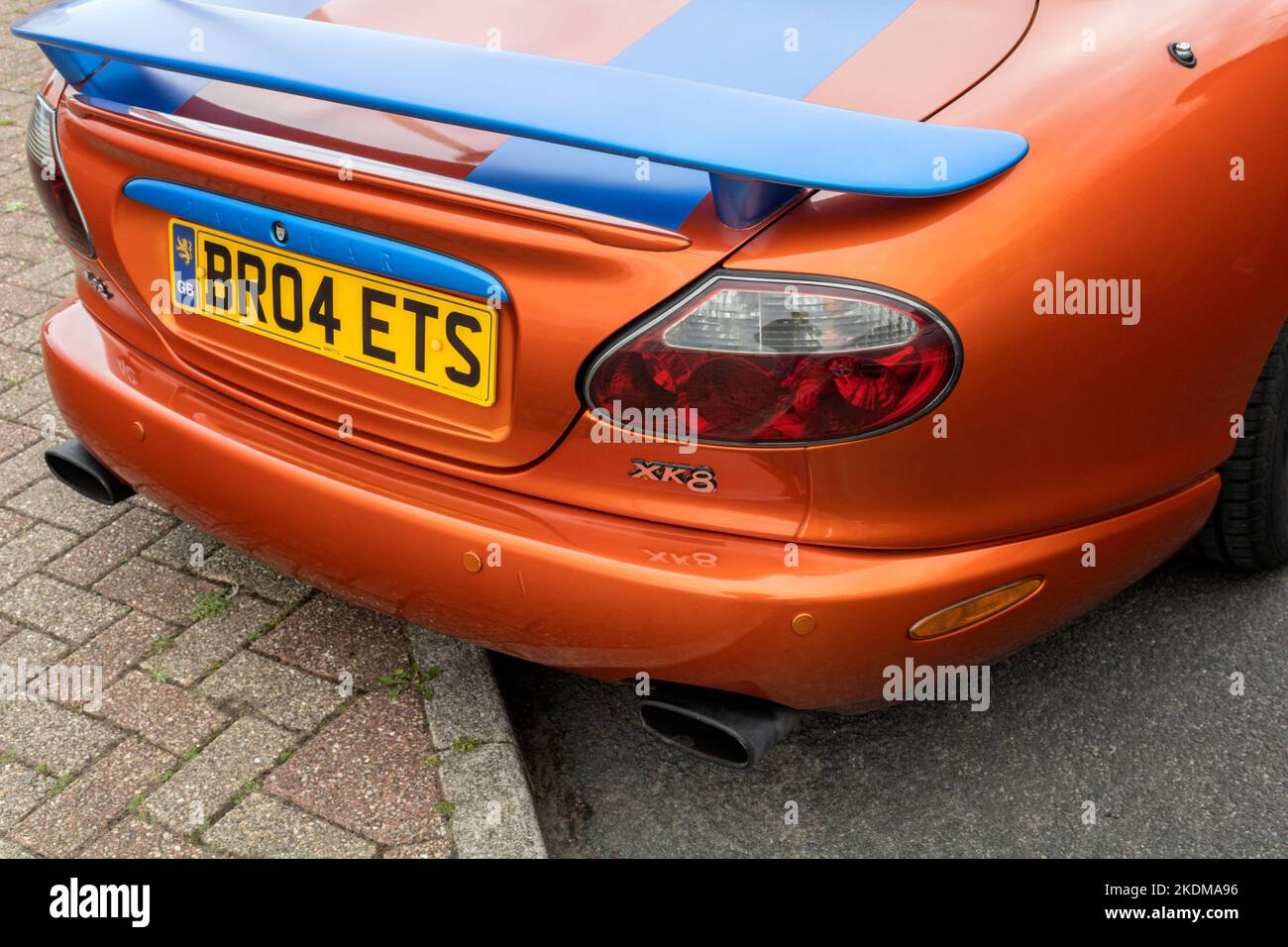 Jaguar XK8. The 100 at Blackpool 2022 Stock Photo Alamy