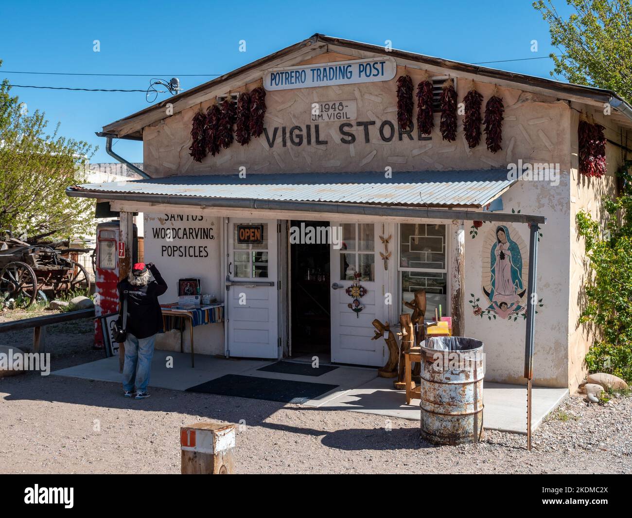 Vigil Store in El Santuario de Chimayo, New Mexico Stock Photo Alamy
