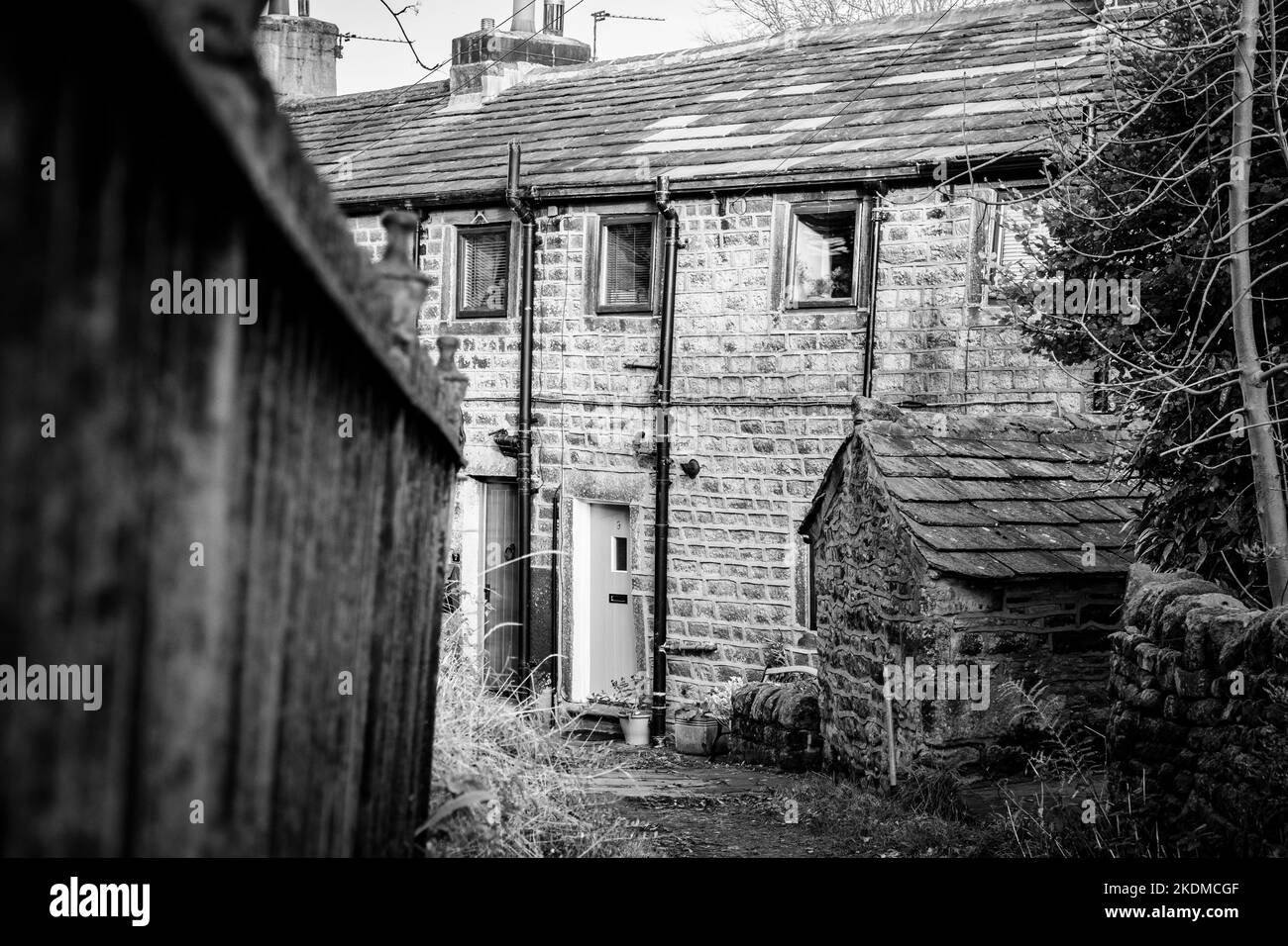 Heptonstall village Calderdale. West Yorkshire, England, UK Stock Photo
