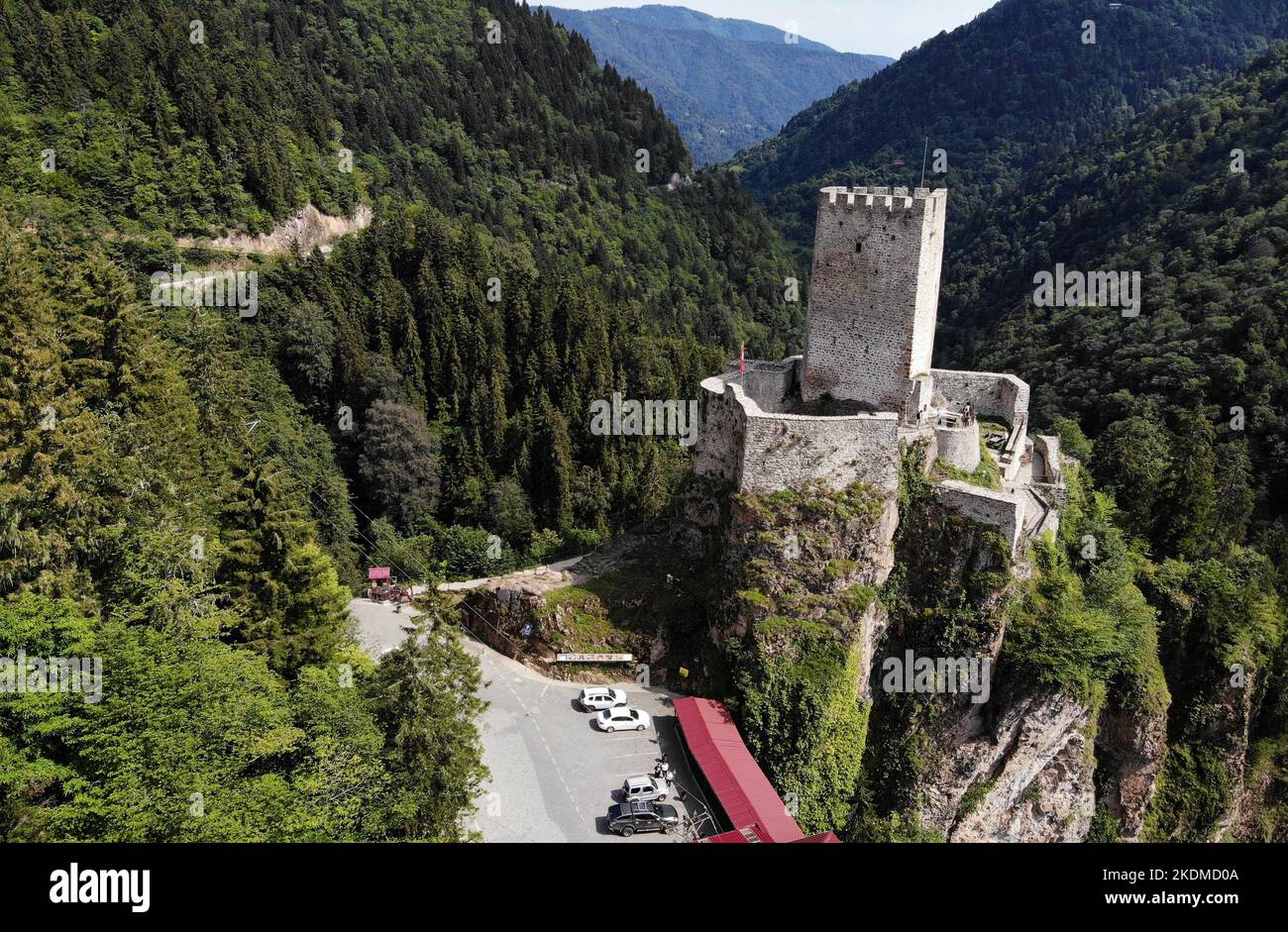 Turkon Rize Located in Rize, Turkey, Zilkale was built in the 14th century. It is a ...