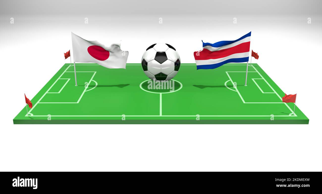 Japan vs Costa Rica soccer Match FIFA World Cup Qatar 2022, soccer