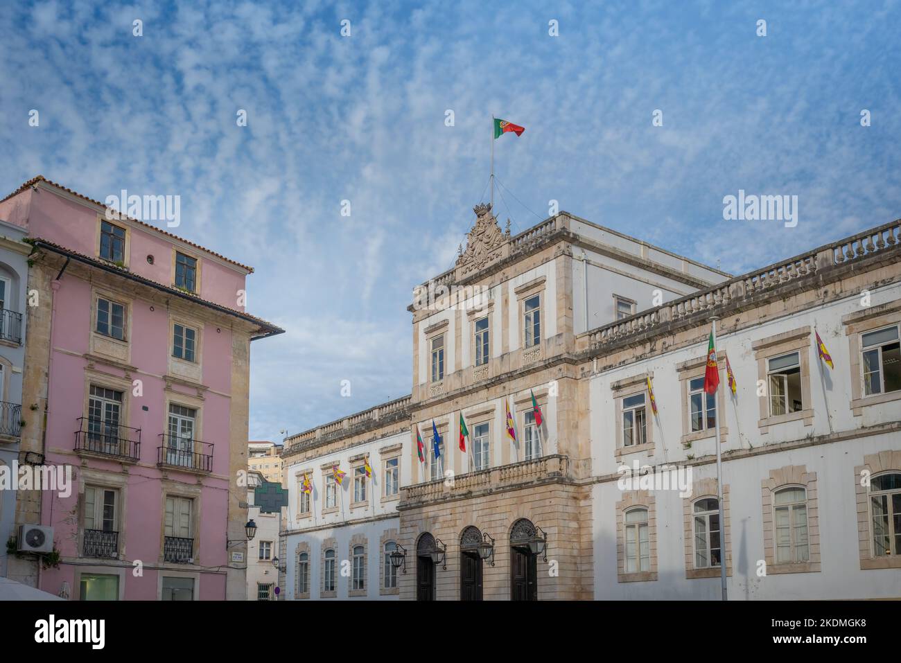 Coimbra City Hall (Camara Municipal de Coimbra) - Coimbra, Portugal Stock Photo