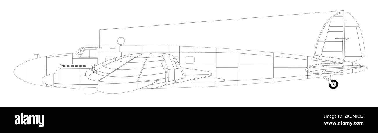 Heinkel He 111 V4 Stock Photo Alamy