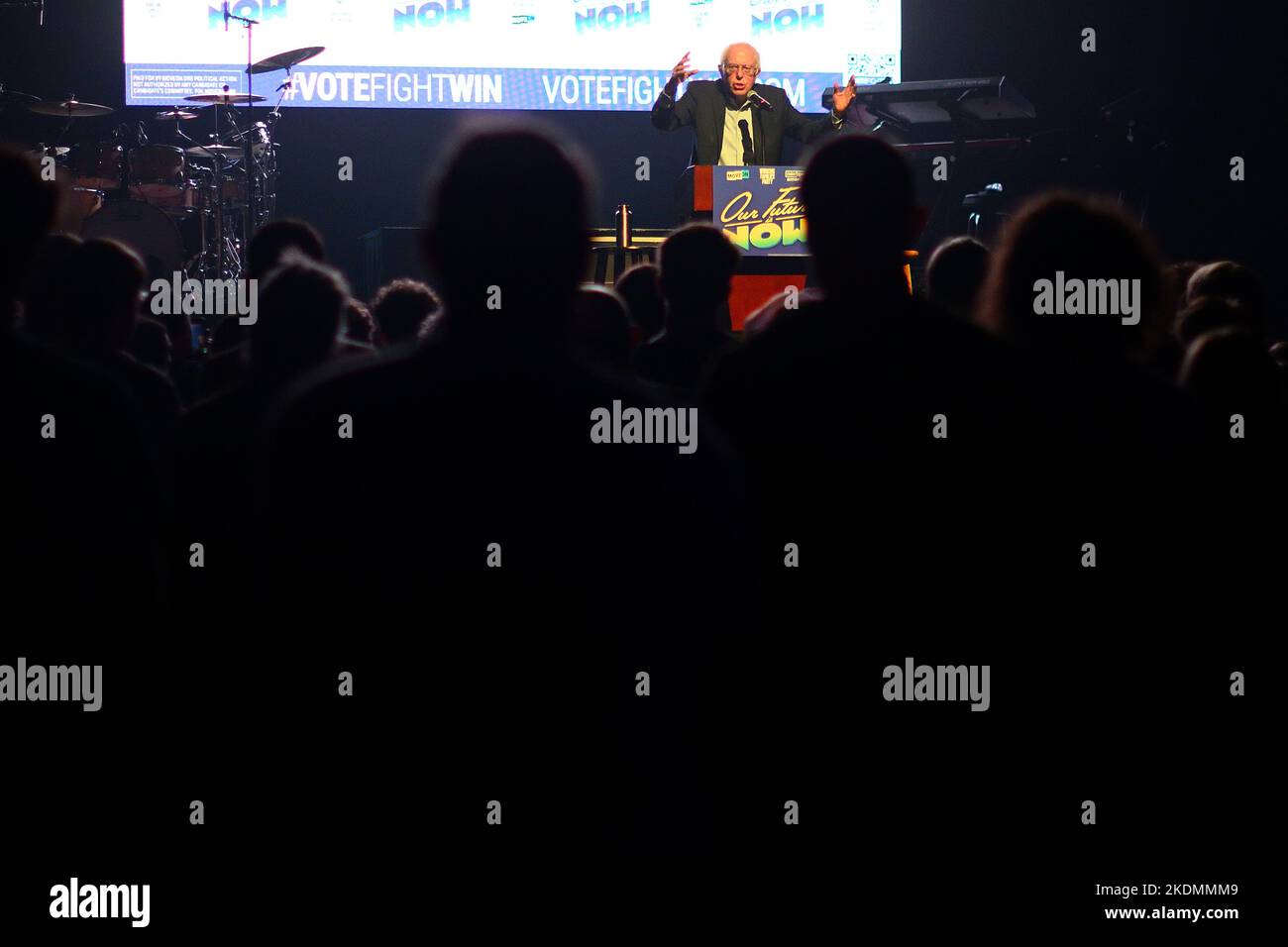 Philadelphia, United States. 06th Nov, 2022. Senator Bernie Sanders