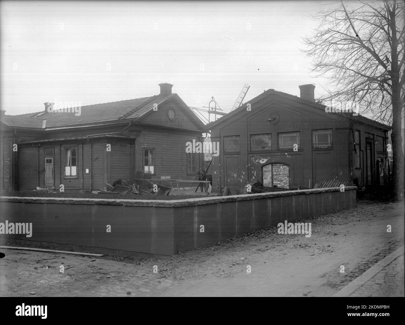 Old station house in Falköping, built 1857-58 Stock Photo - Alamy