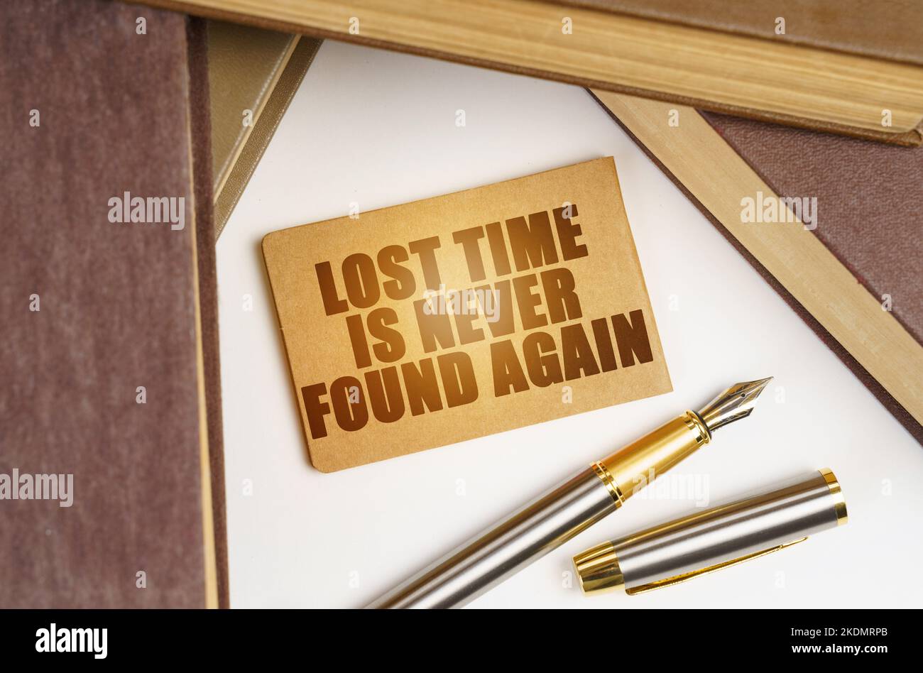Lost time is never found again hi-res stock photography and images - Alamy