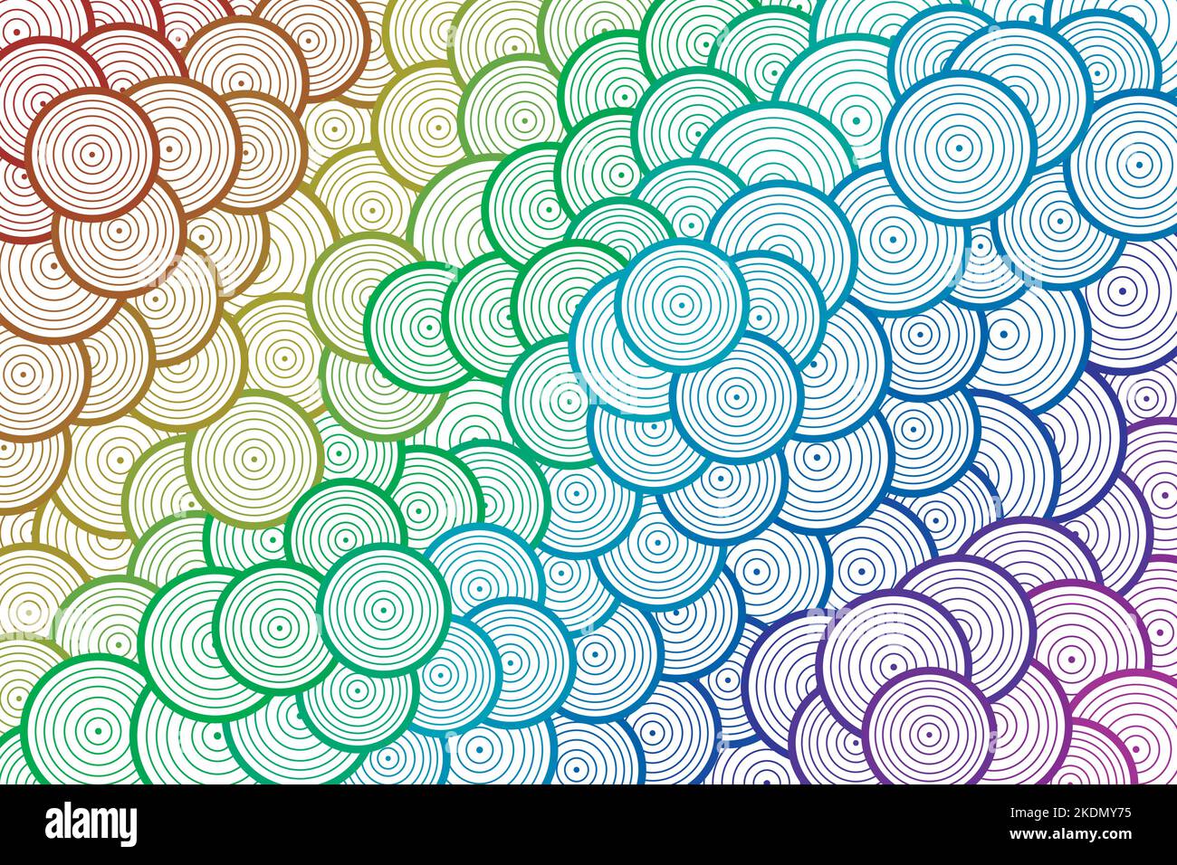 Abstract geometric background with rounds. Colorful modern background ...