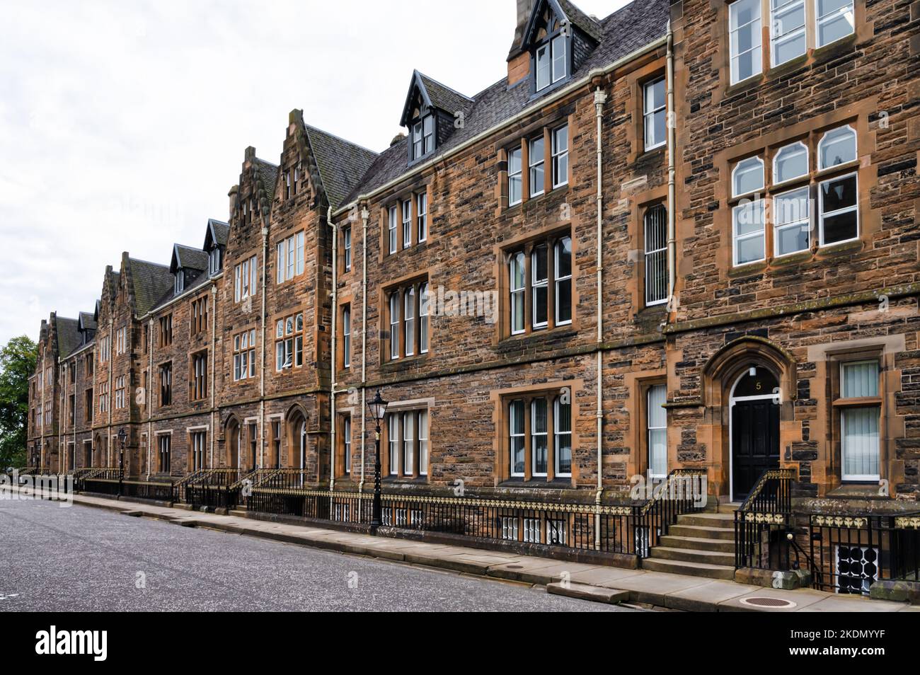 Glasgow, UK- Sept 10, 2022: The School of Law Buildings at Glasgow University in downtown Glasgow, Scotland Stock Photo