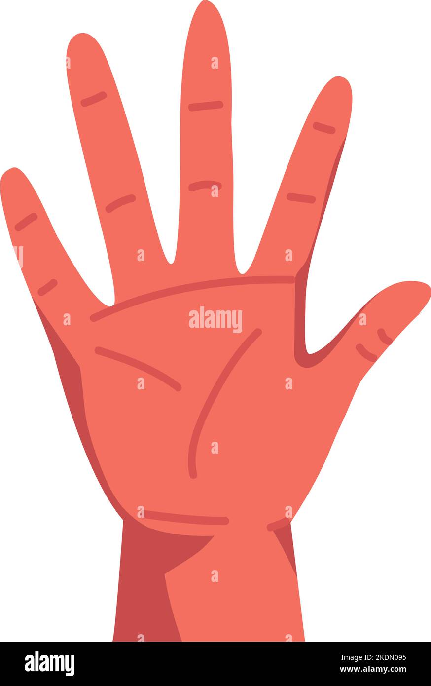 hand human stop sign Stock Vector Image & Art - Alamy