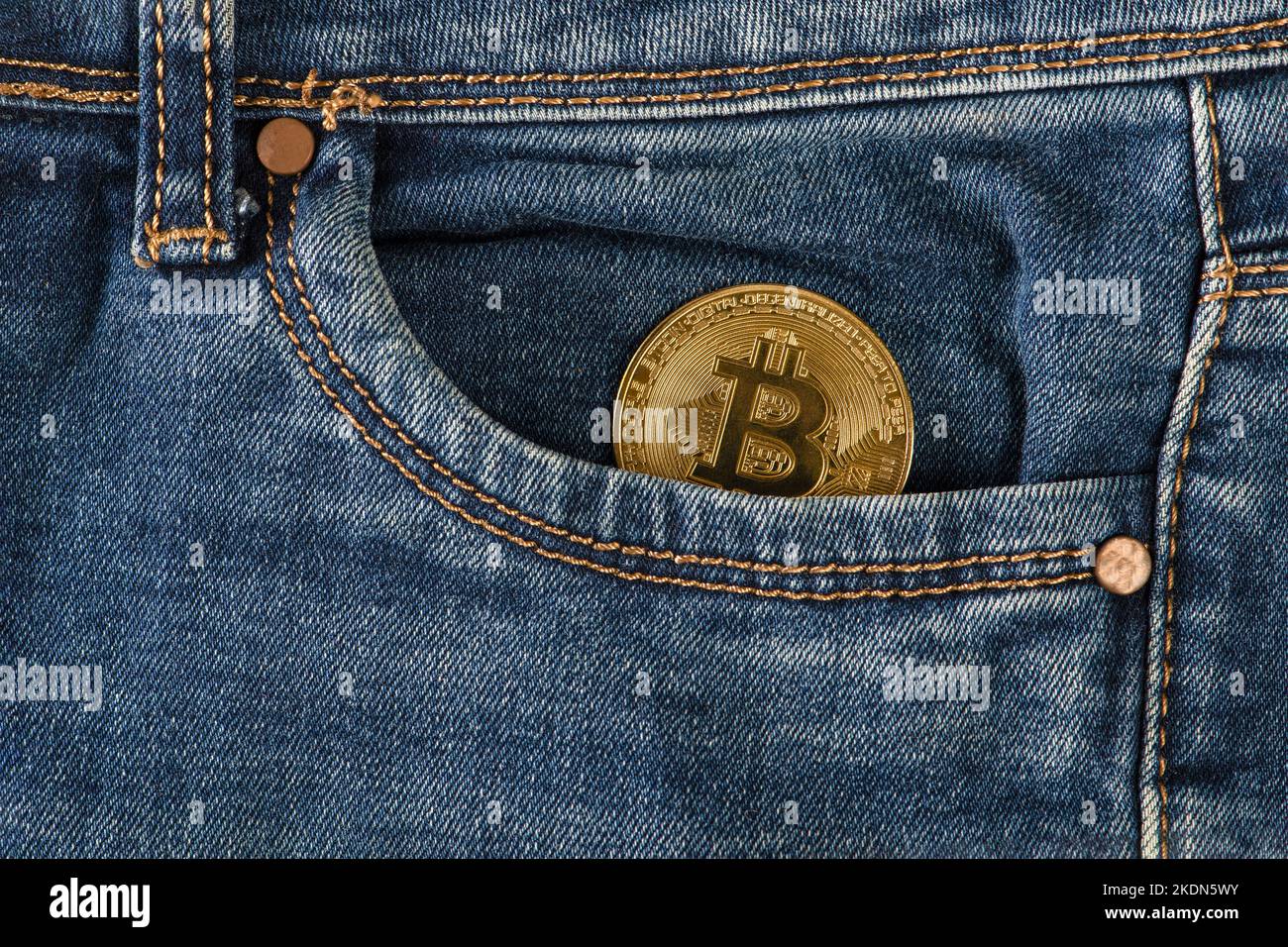 Bitcoin in pocket hi-res stock photography and images - Alamy