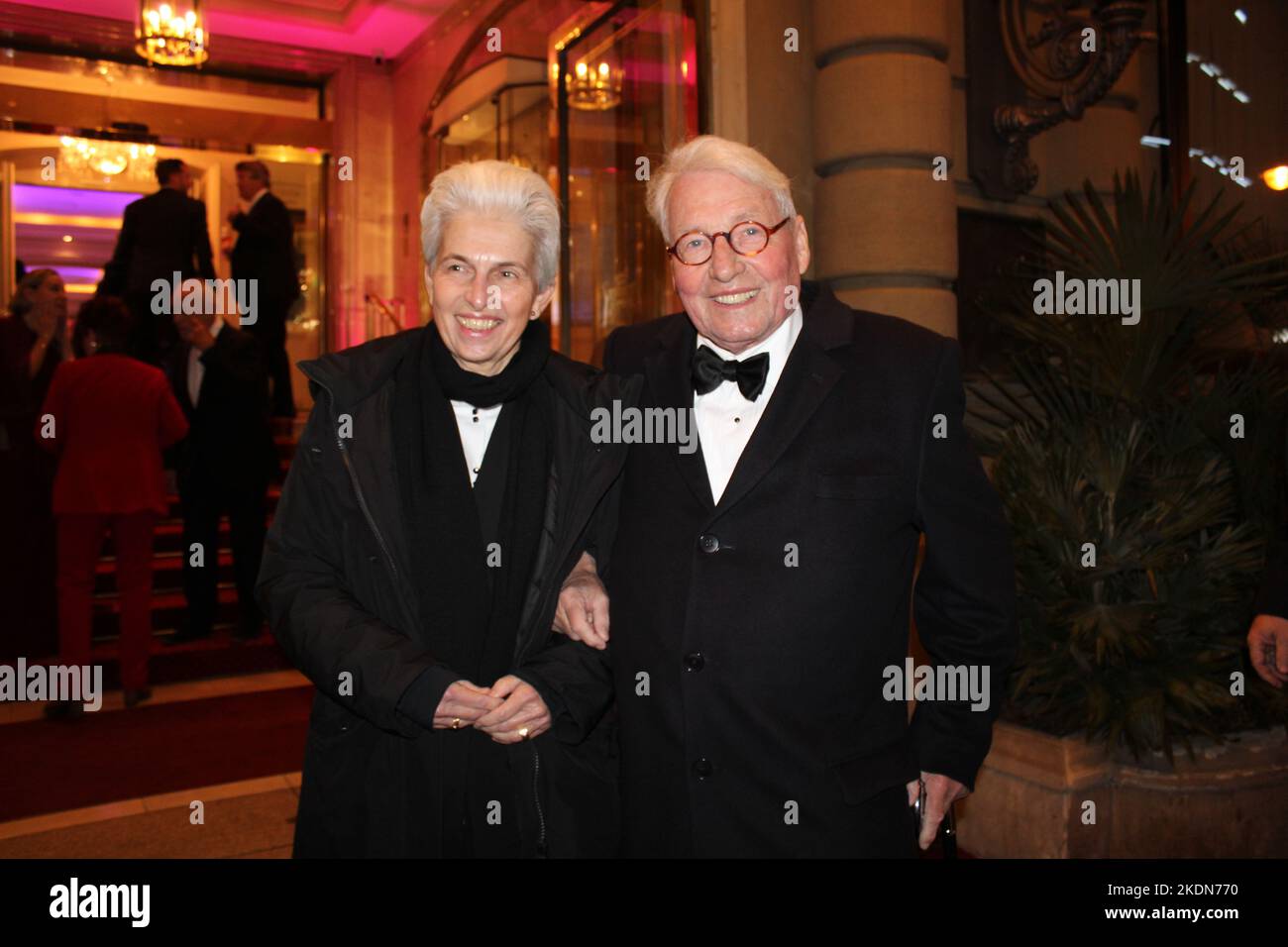 Marie-Agnes Strack-Zimmermann mit Ehemann Horst Strack-Zimmermann beim ...