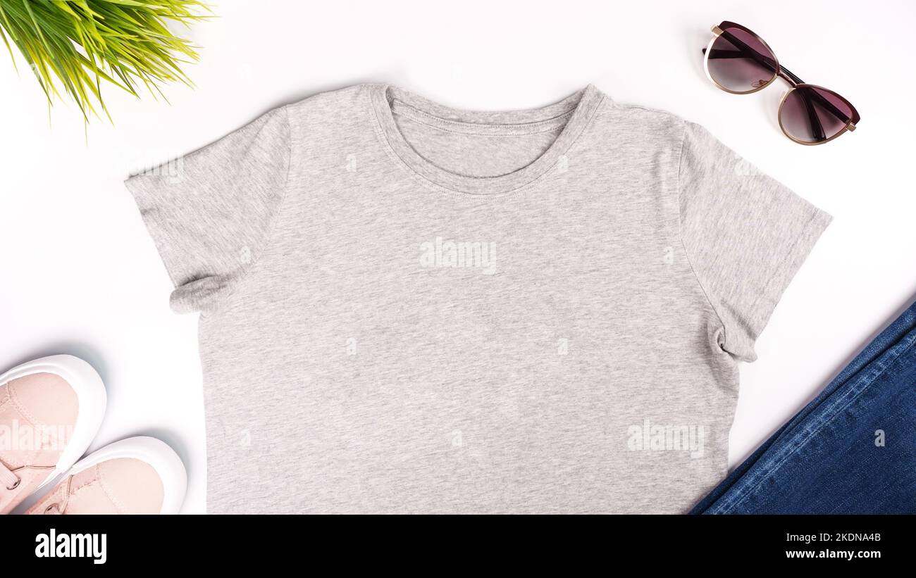 Printable tee shirt template hi-res stock photography and images - Alamy