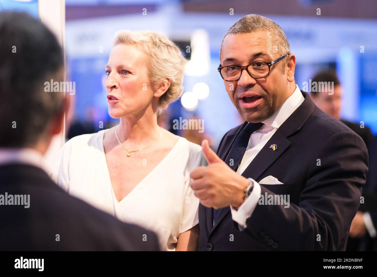 James Cleverly Foreign Secretary Tours The Exhibition With His Wife james-cleverly-foreign-secretary-tours-the-exhibition-with-his-wife