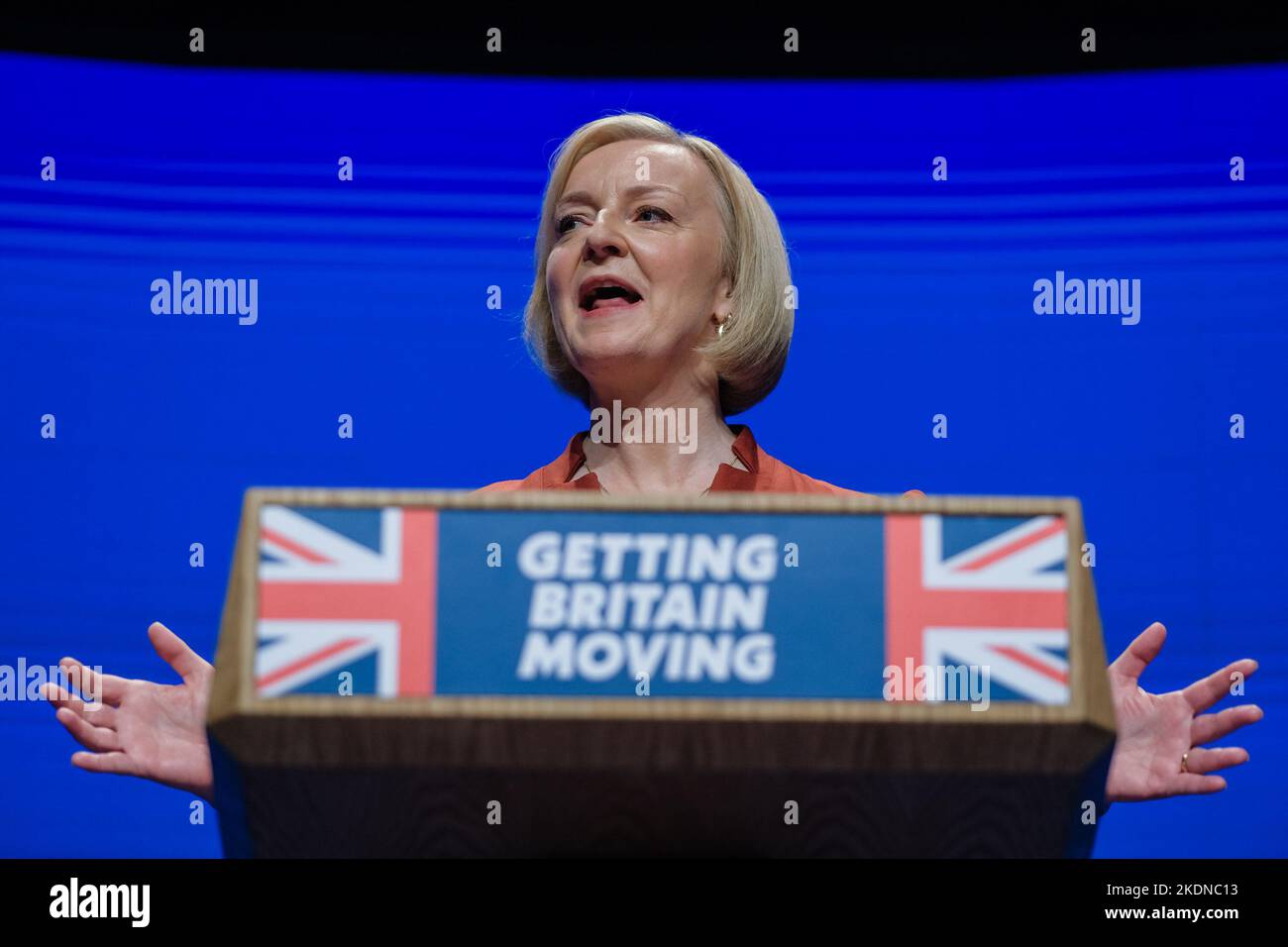 Prime Minister Liz Truss Delivers Her Keynote Speech To Conference On prime-minister-liz-truss-delivers-her-keynote-speech-to-conference-on