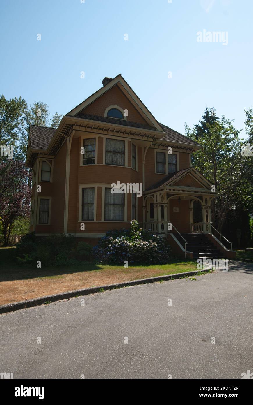 Burr House in Delta, British Columbia, Canada Stock Photo Alamy
