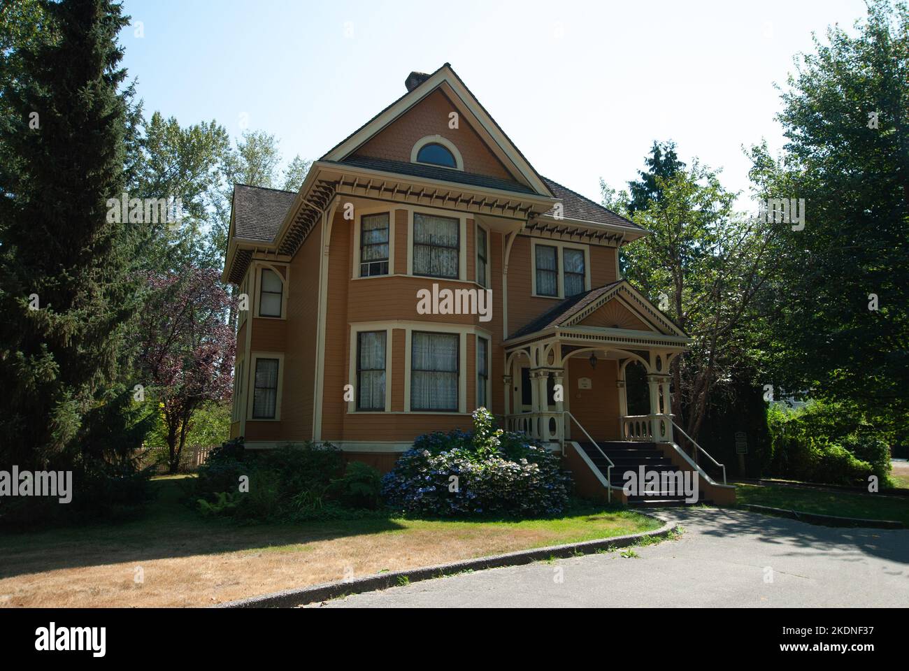 Burr House in Delta, British Columbia, Canada Stock Photo Alamy