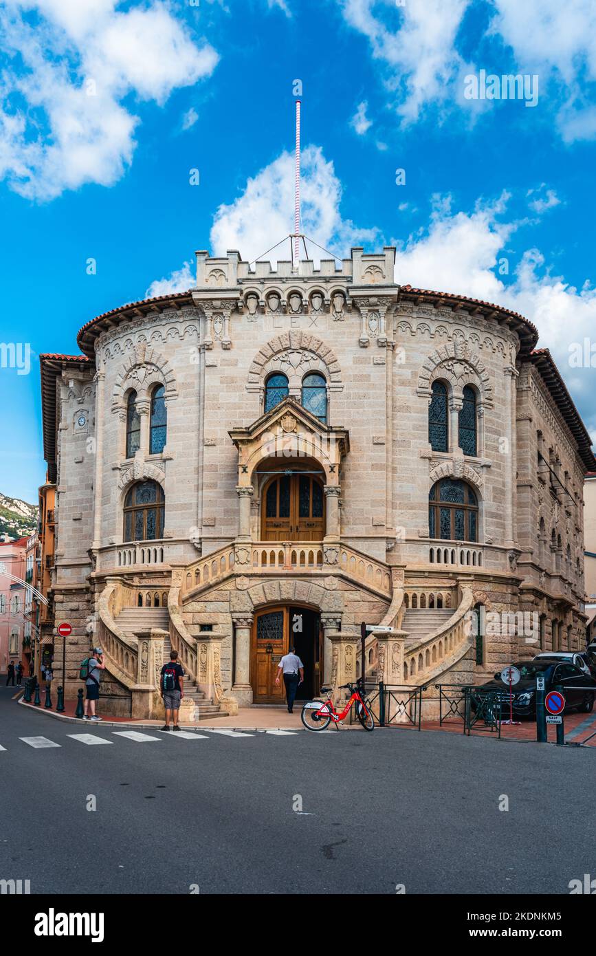 Tondo with coat of Arms of the Arte dei Beccai, Church of Orsanmichele, Florence, Italy, Europe Stock Photo