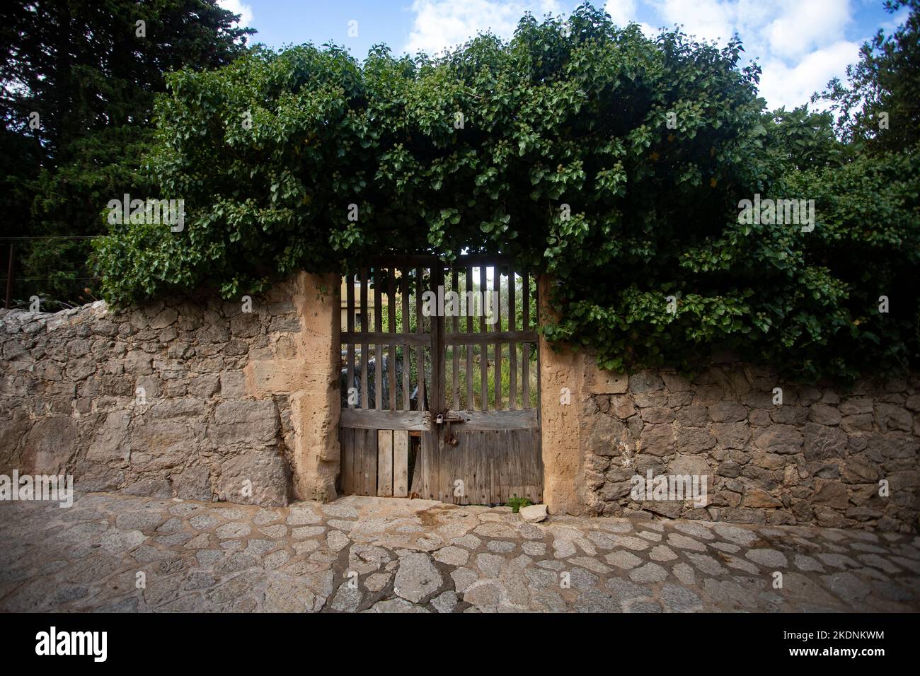 Valldemossa, Palma de Mallorca - Spain. September 26, 2022. Located in the western part of the island of Mallorca, in the autonomous community of the Stock Photo