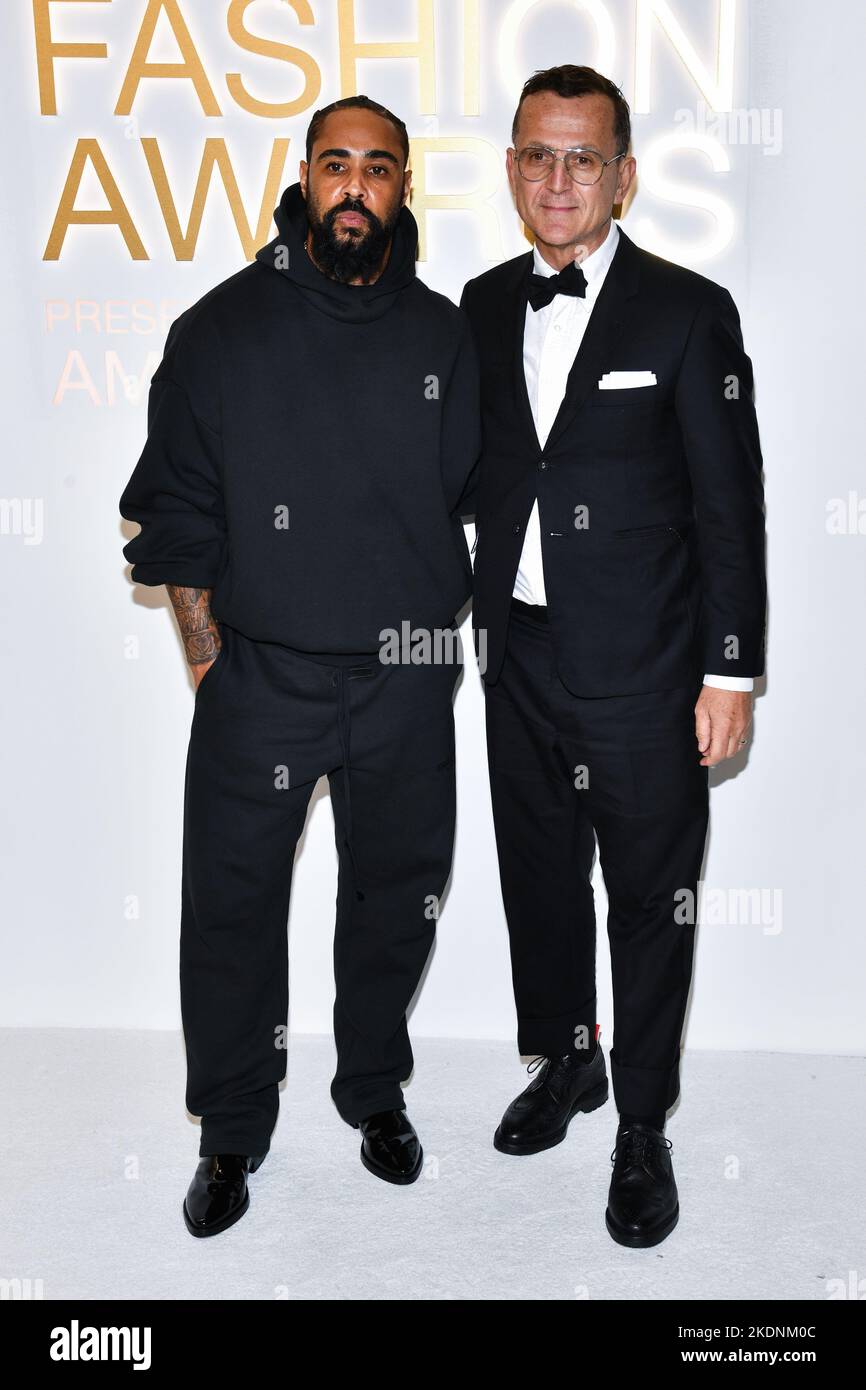 Photo by: NDZ/STAR MAX/IPx 2022 11/7/22 Jerry Lorenzo at the CFDA Fashion  Awards on November 7, 2022 in New York City Stock Photo - Alamy
