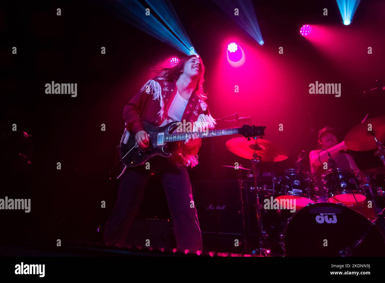 Photographs of Pacific Avenue performing at the Barrowland Ballroom in