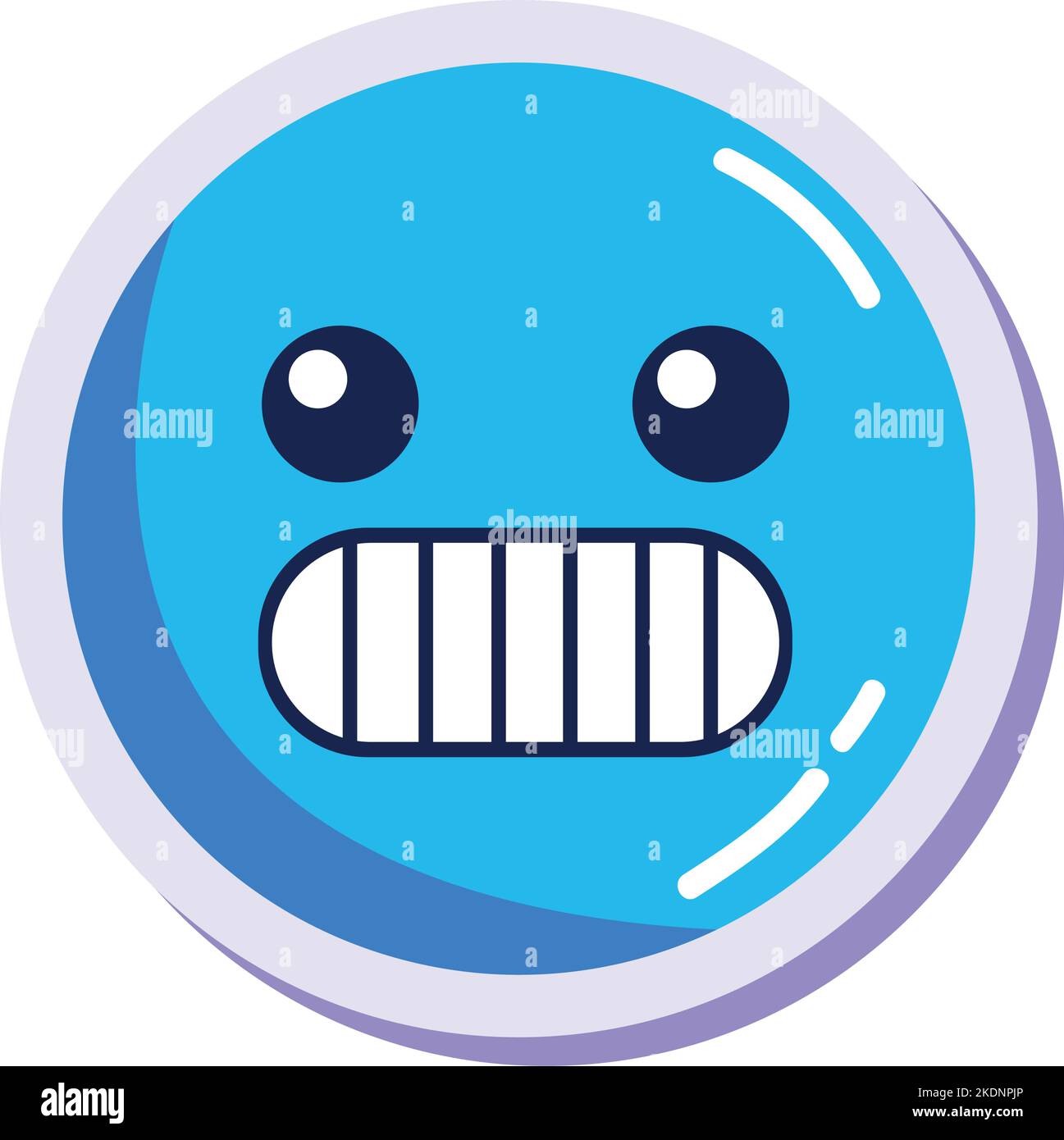 frozen emoji comic Stock Vector Image & Art - Alamy