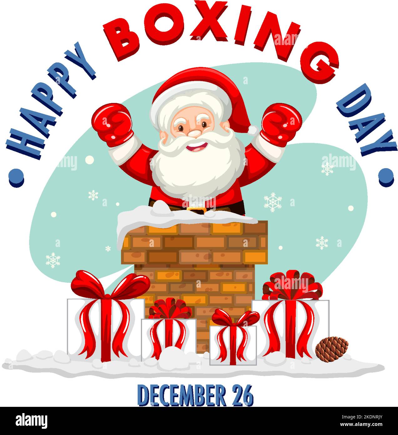 Happy Boxing Day banner design illustration Stock Vector Image & Art