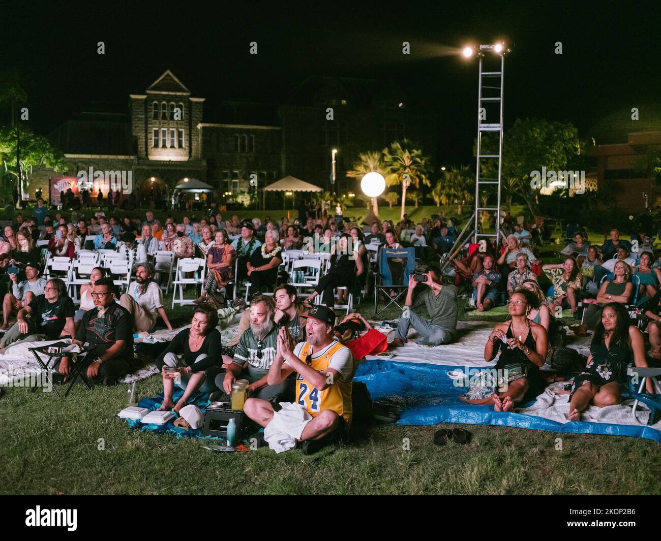 HONOLULU, HAWAII. Nov 4, 2022:  The 42nd Annual Hawaii International Film Festival presented by Halekulani at Bishop Museum (Photo by Lila Lee) Stock Photo