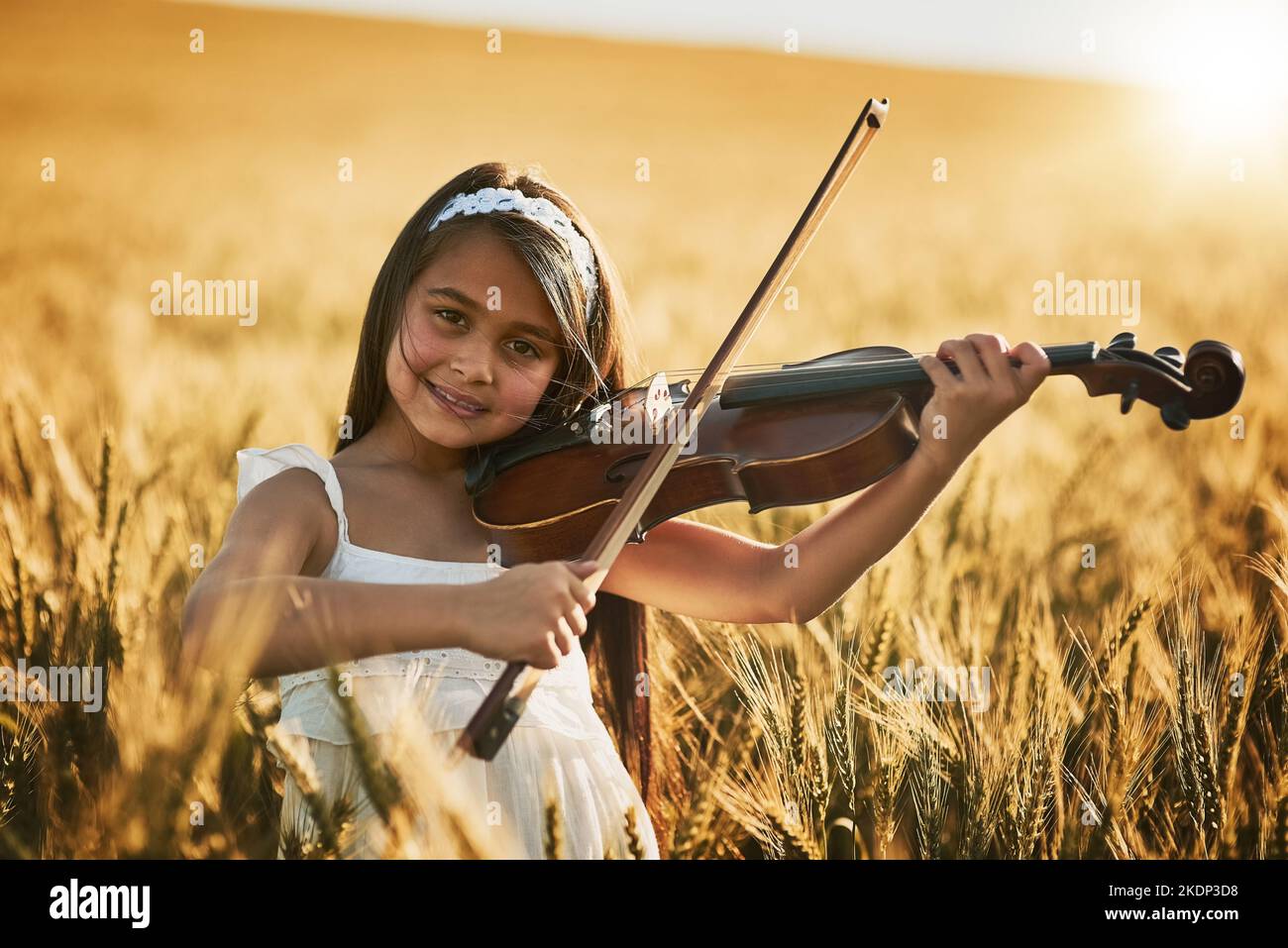 Girl With Violin Photography