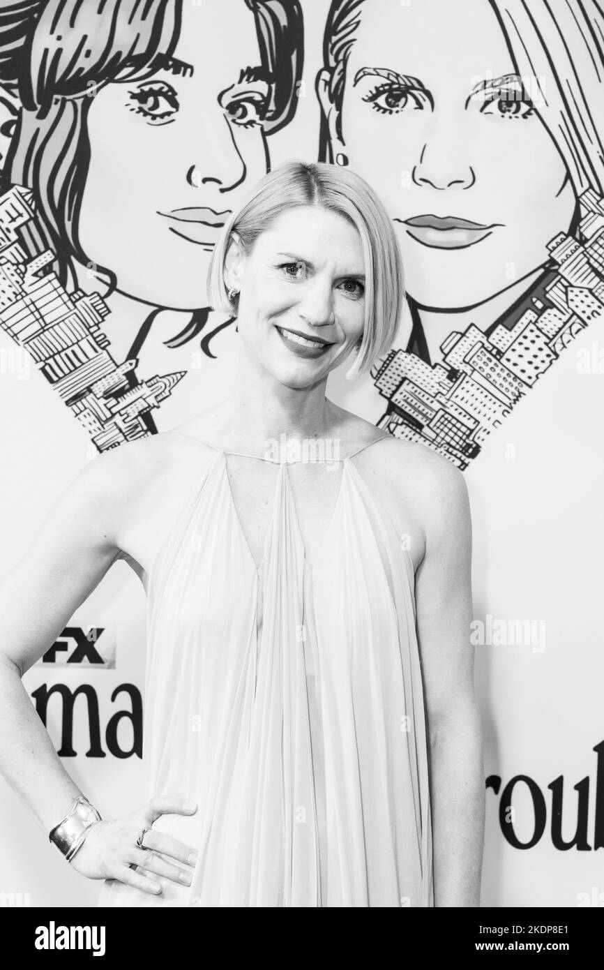 Actress claire danes Black and White Stock Photos & Images - Alamy