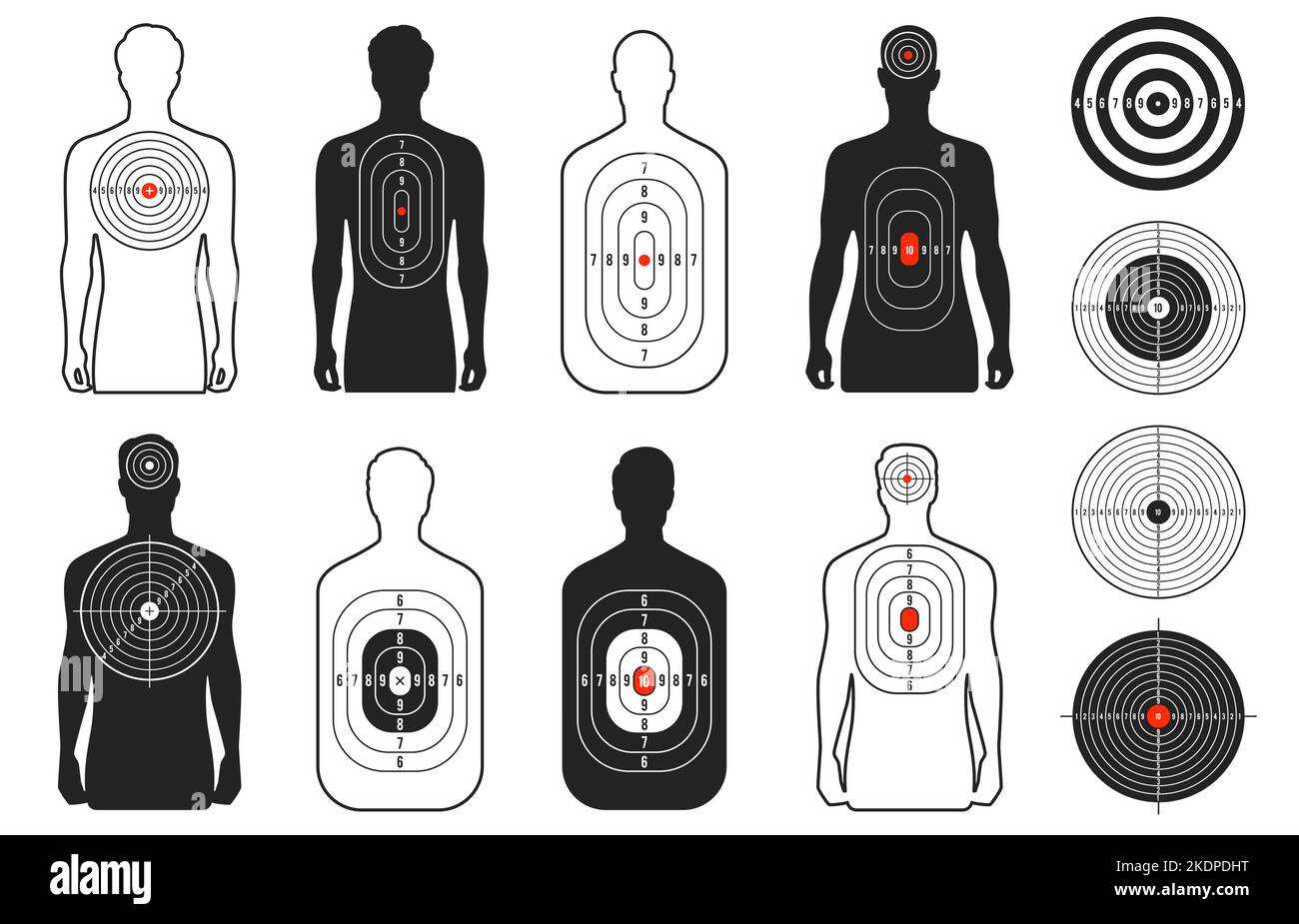 Handgun prop Stock Vector Images Alamy