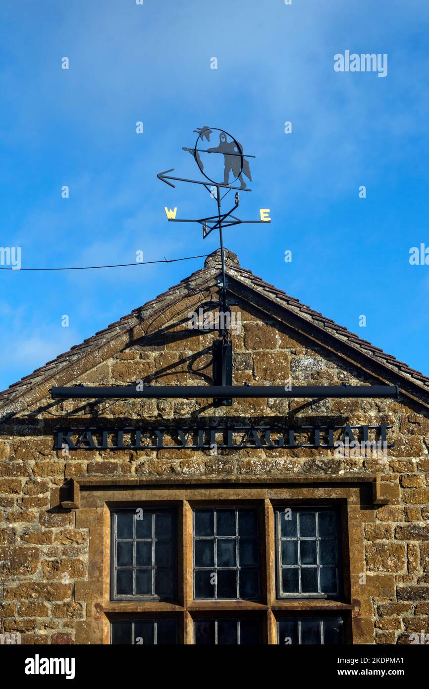 The village hall, Ratley, Warwickshire, England, UK Stock Photo
