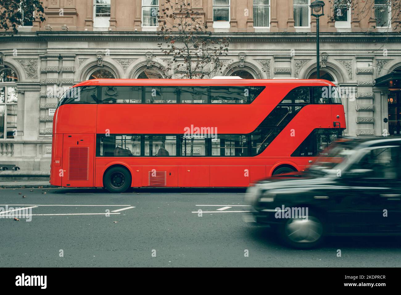 Famous London transport buses. London's red buses in station. Bus of