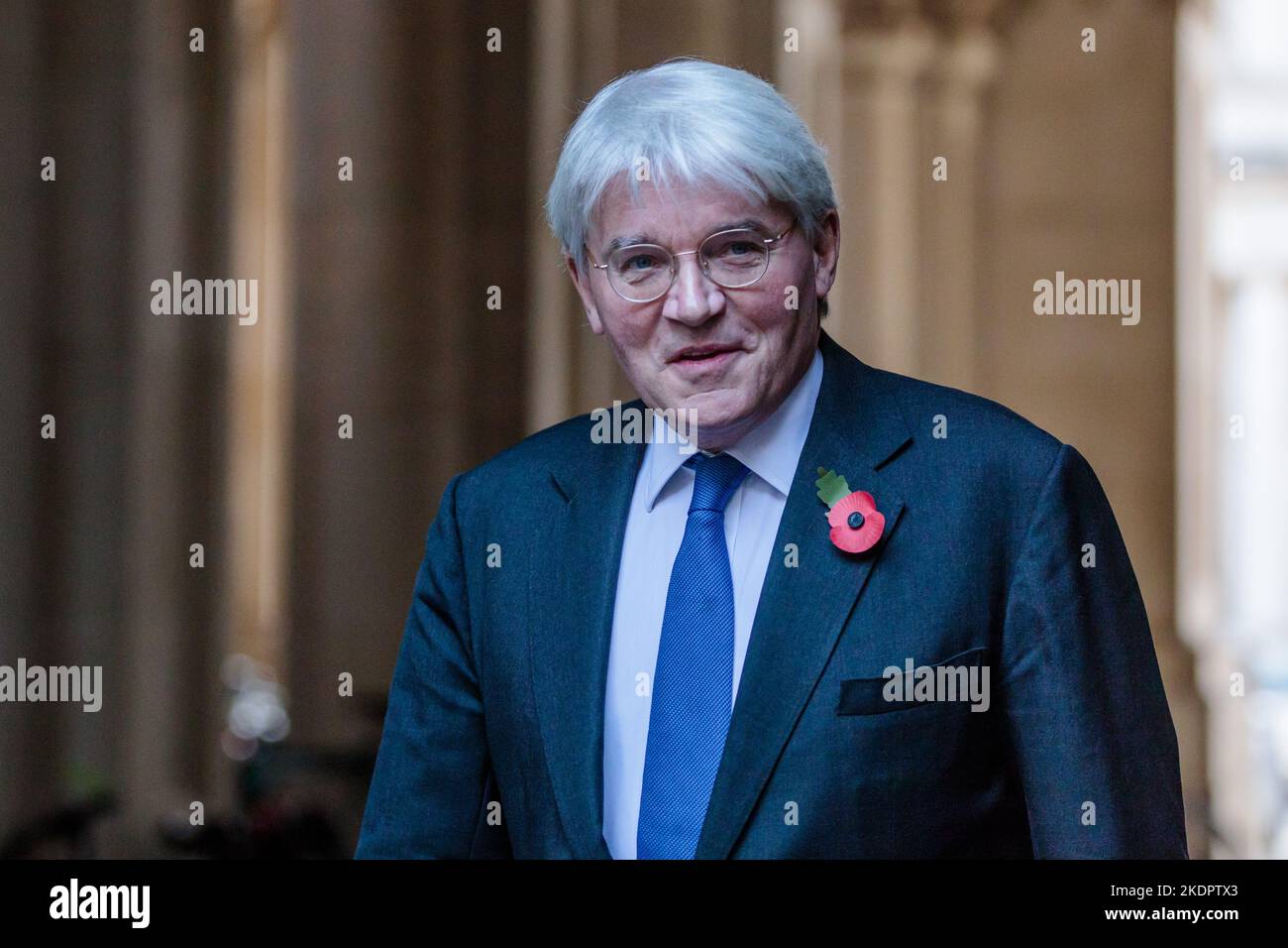 Downing Street, London, UK. 8th November 2022.  Andrew Mitchell MP, Minister of State (Minister for Development) in the Foreign, Commonwealth and Development Office, attends the weekly Cabinet Meeting at 10 Downing Street. Photo by Amanda Rose/Alamy Live News Stock Photo