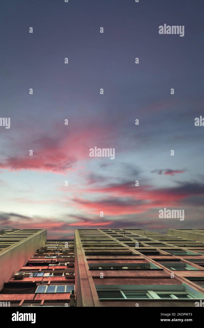 Abstract gradient background sunset hi-res stock photography and images ...