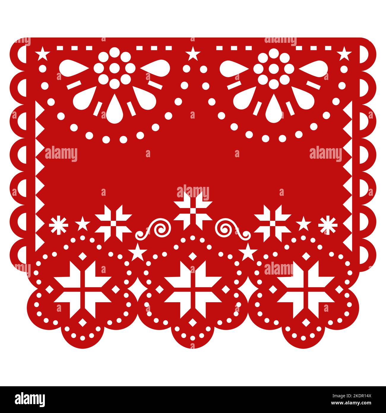 Papel Picado Designs Template