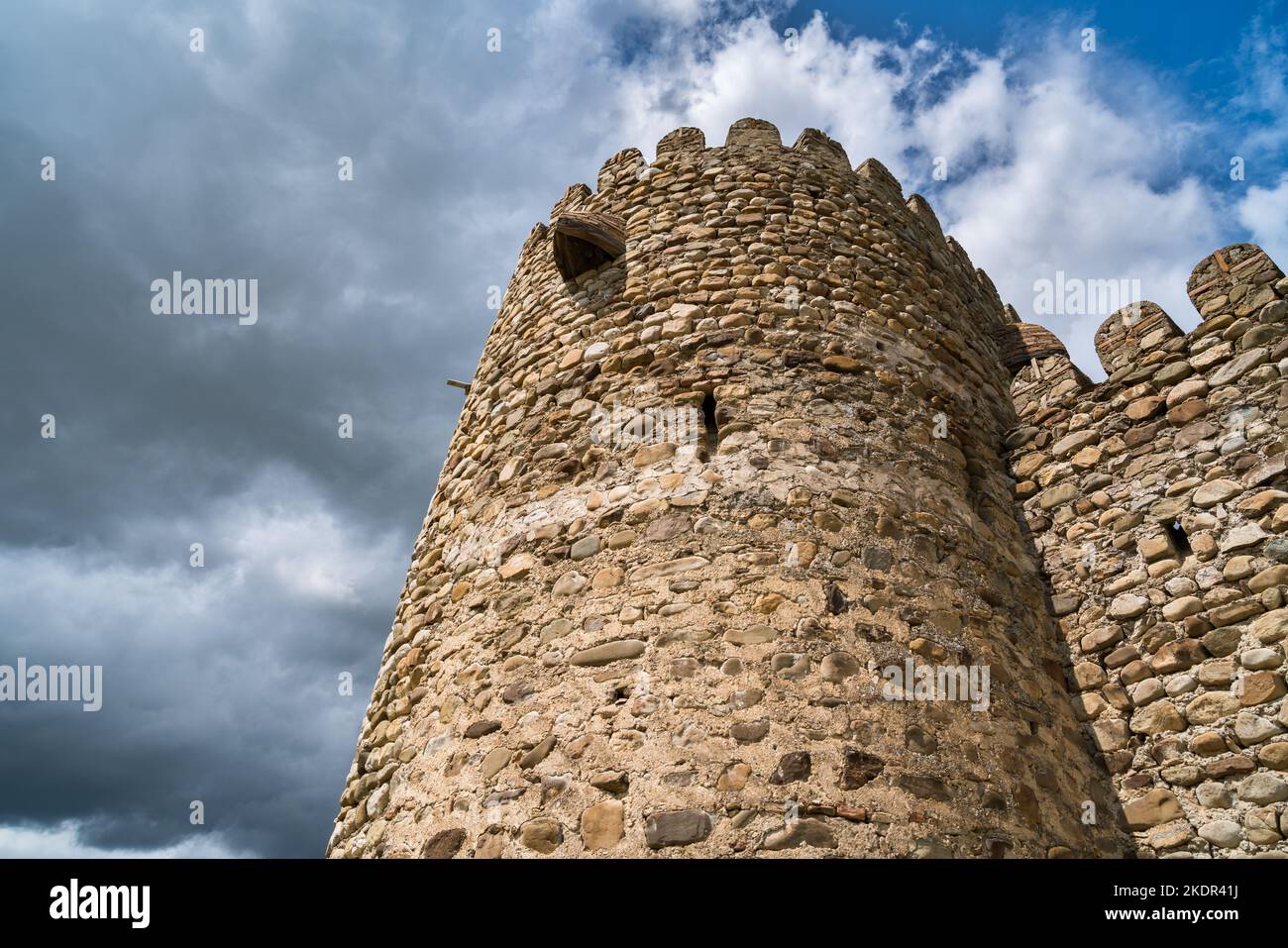 Chailuri Castle in Kakheti region of Georgia Stock Photo