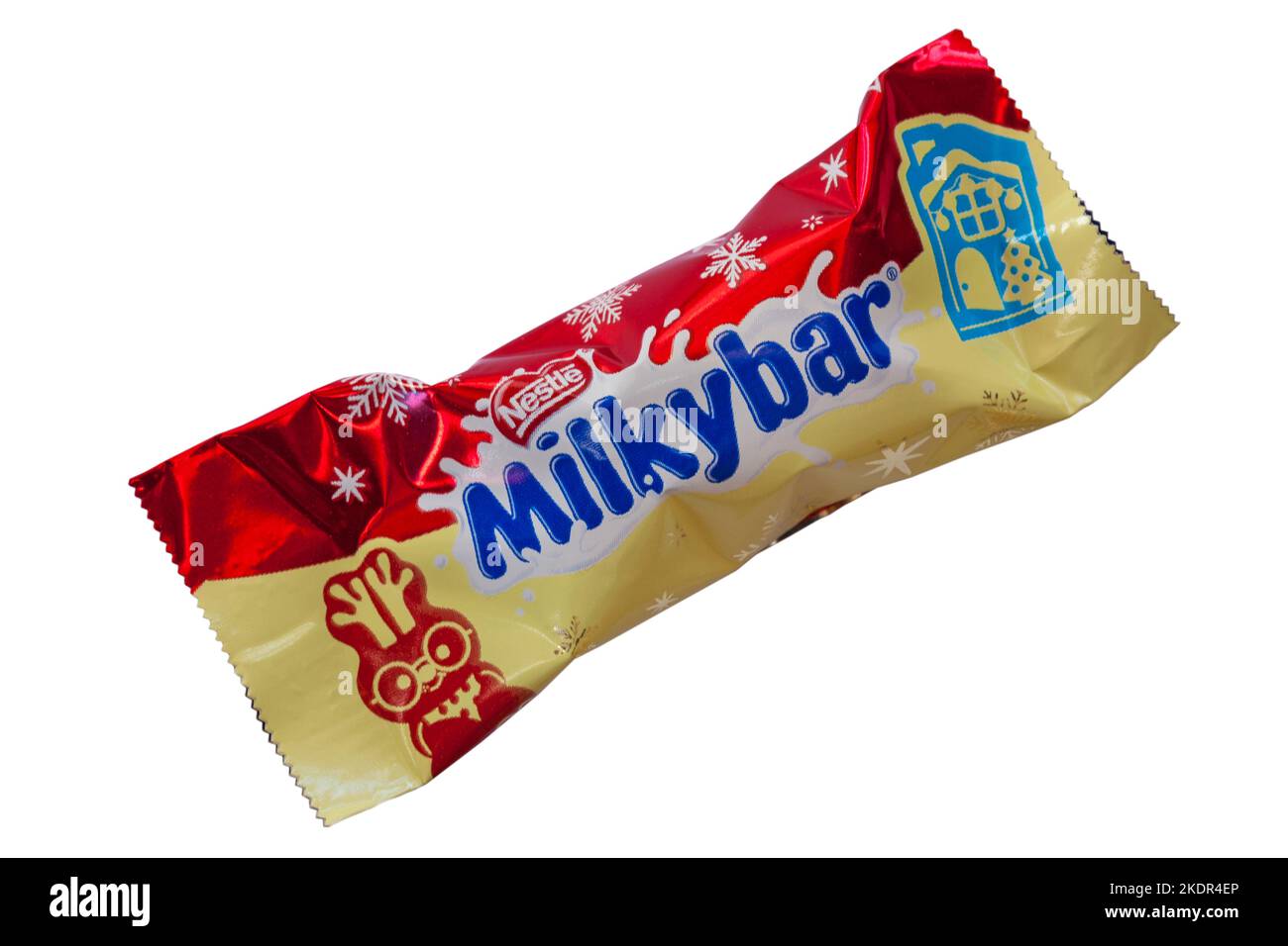 Nestle Milky Bar MilkyBar Festive Friends isolated on white background