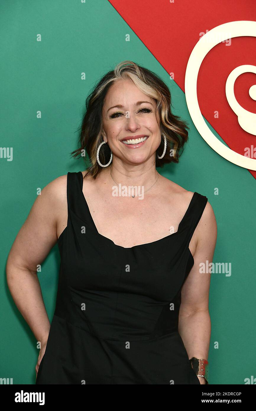 Paige Davis attends the Premiere of Apple Original Film "Spirited" on