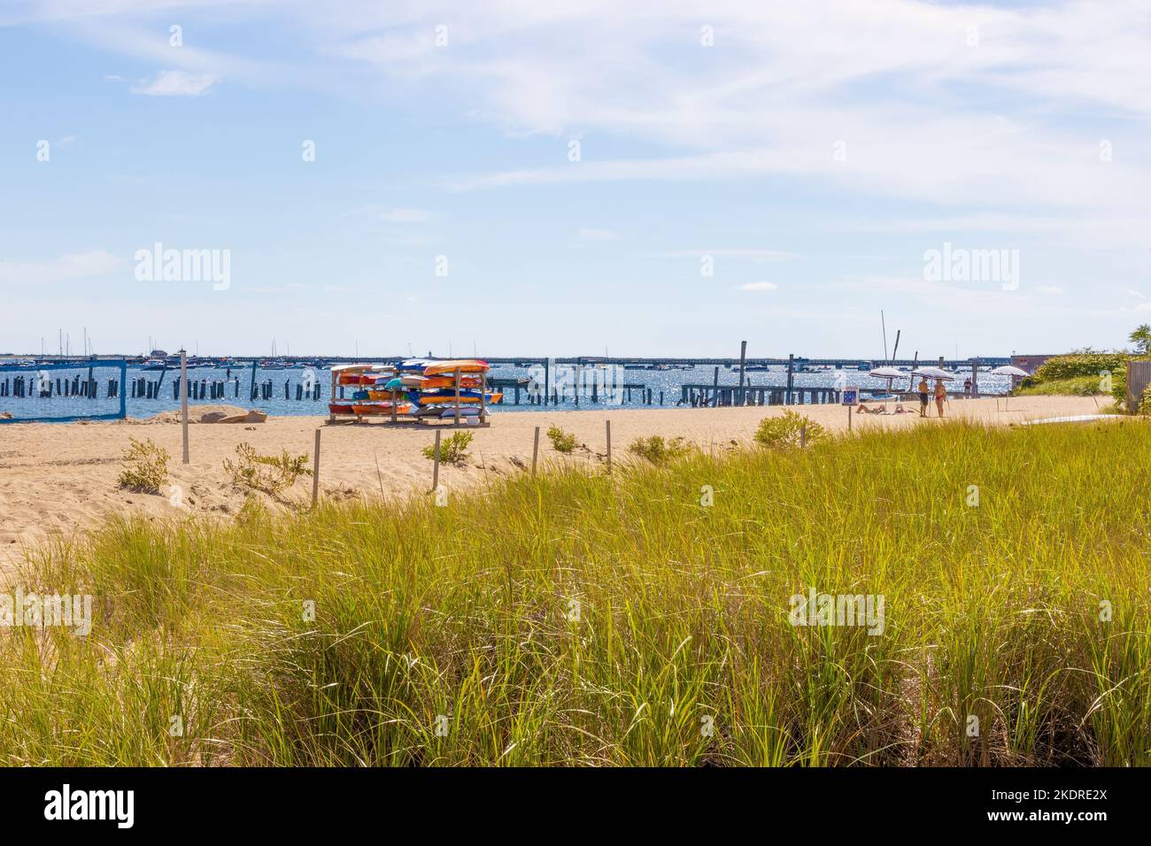 Provincetown, Massachusetts, USA September 14, 2022 People enjoy the
